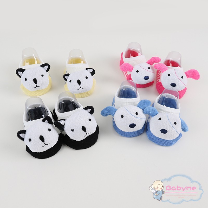 Kaos Kaki Dengan Bahan Katun Dan Gambar Kartun Binatang Anjing