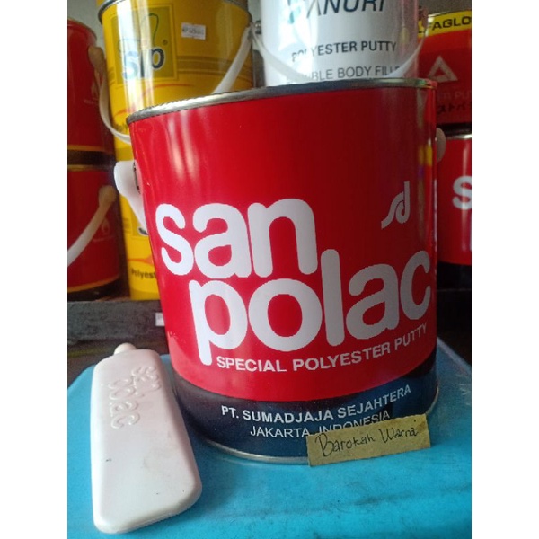 Dempul Sanpolac galon isi 5kg