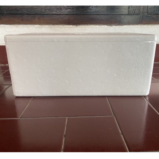 Styrofoam Box Ukuran 75cm X 42cm X 32cm -  Ag 75 Low / Dinarbox / Container / Cargo / Ikan /  25kg