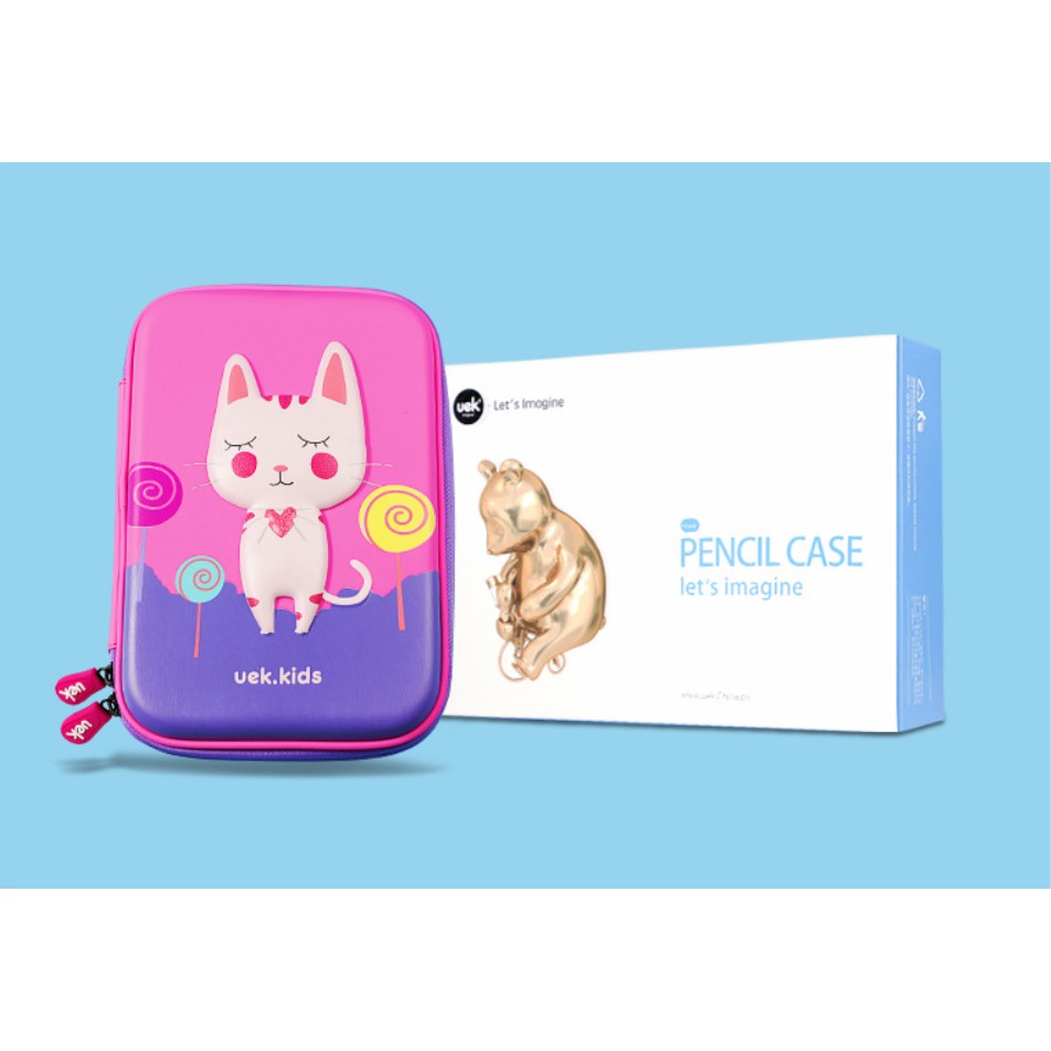 TEMPAT PENSIL Kotak pensil UEK KIDS EVA Hardcase waterproof UKURAN BESAR