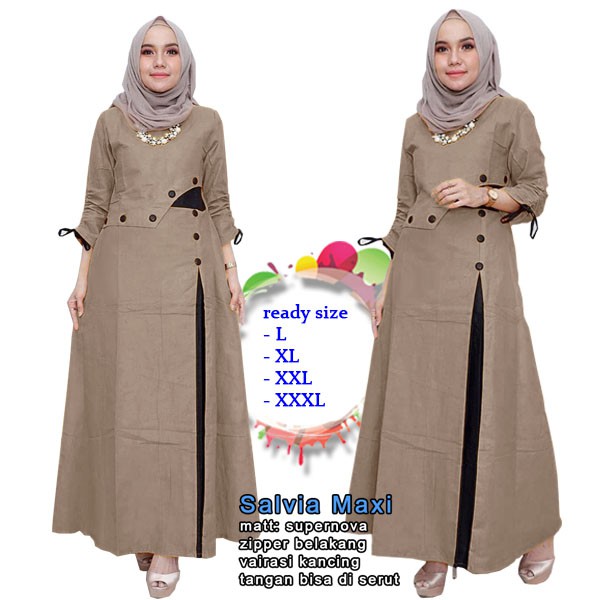 Salvia Maxi - Logo Smile (LS) - Ukuran L-3XL - Matt Katun Supernova