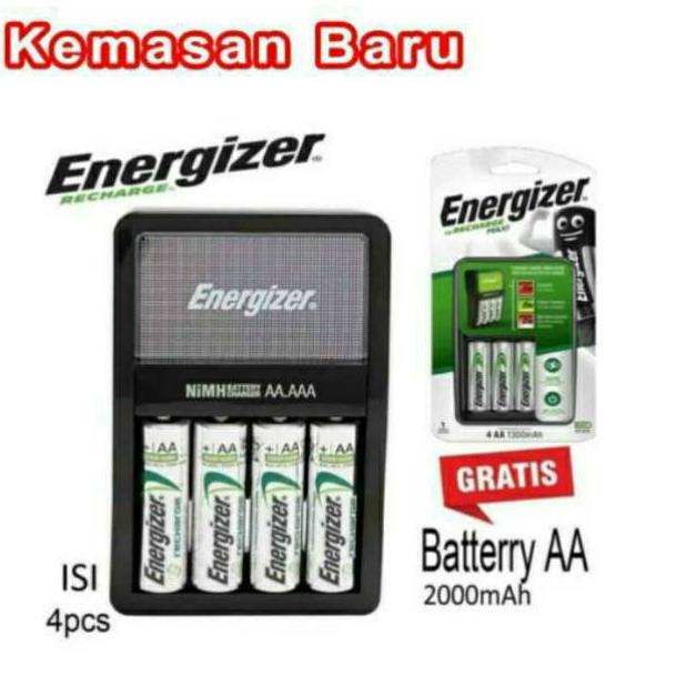 Open DS] Baterai AA Rechargeable Energizer Maxi