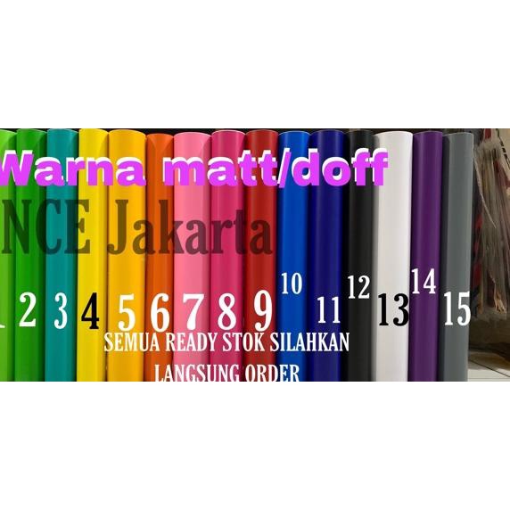 

Berkualitas STIKER SCOTLITE POLOS WARNA PANJANG 1 ROL 15 METER .,