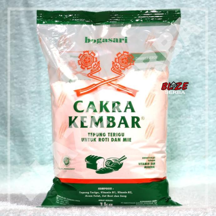 

TEPUNG TERIGU CAKRA KEMBAR 1KG