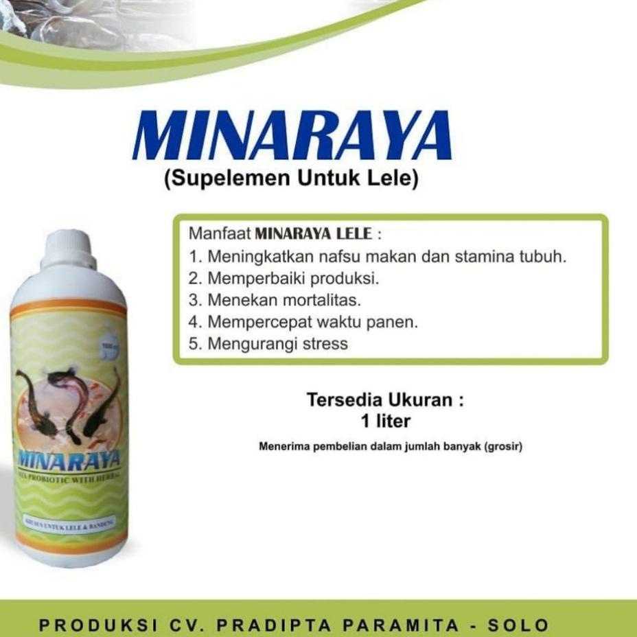 

✻Terkini✣ MINARAYA LELE 1liter 54