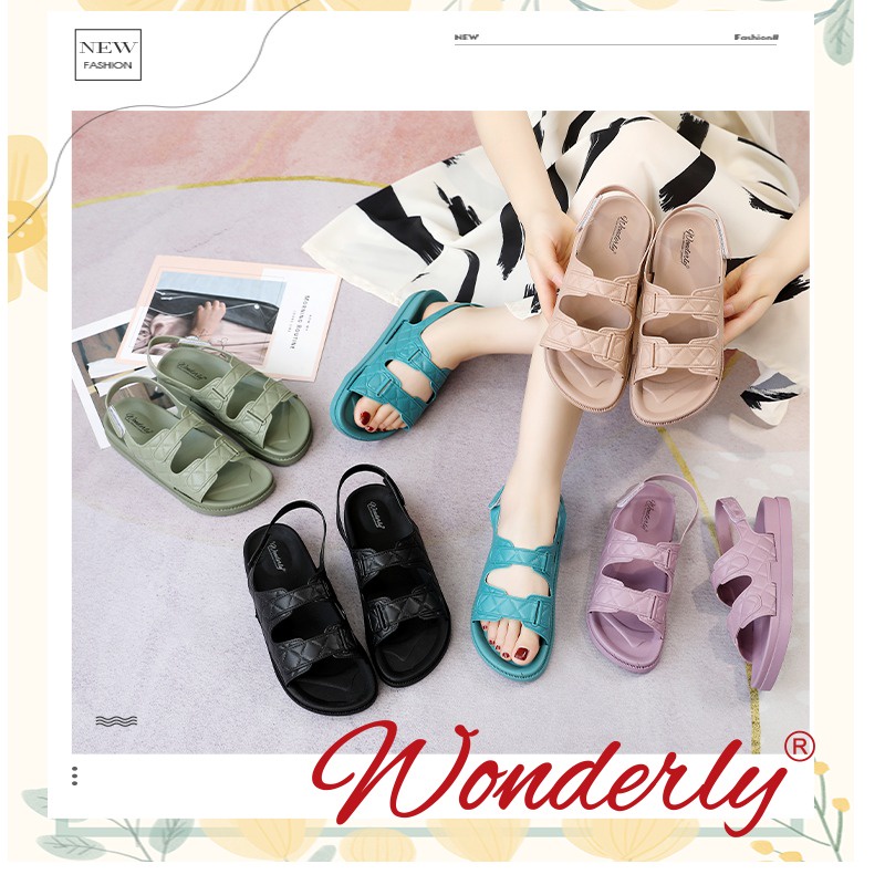 Sendal Wanita Tali Jelly Sandal Wanita Karet Sendal Tali Sandal Flat Tali | 2062