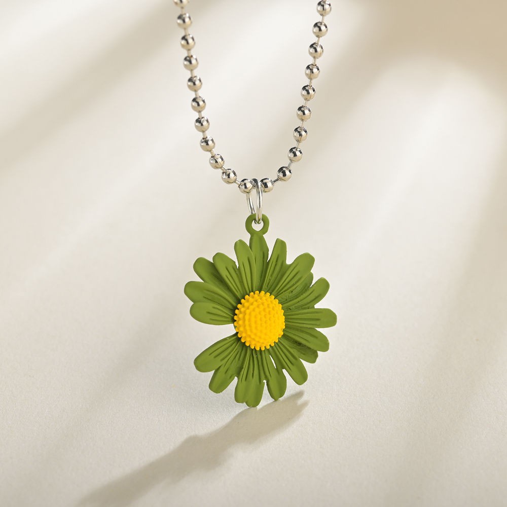 COD Kalung Clayton Daisy Flower Necklace murah Fashion L22