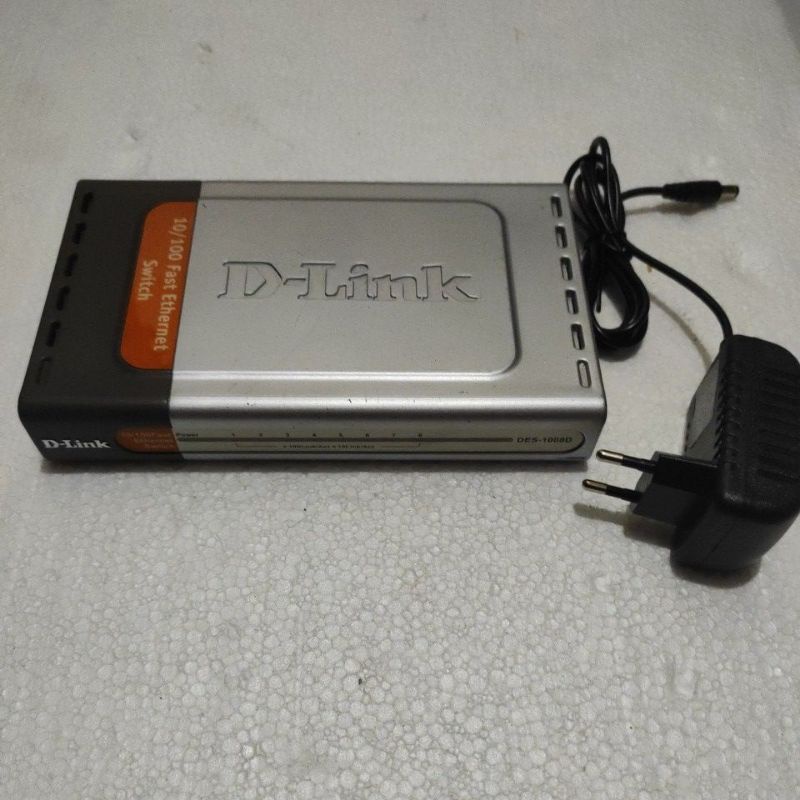 switch hub 8port d-link des 1008d