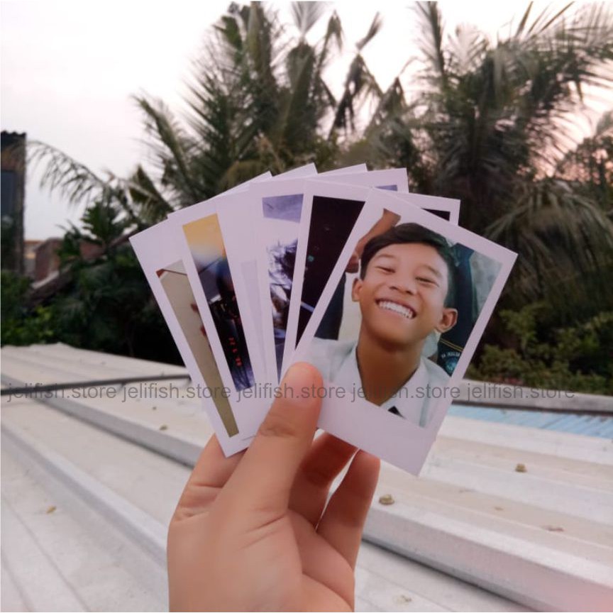 [❤️JELIFISH.STORE] CETAK FOTO POLAROID UKURAN 2R PHOTOCARD MURAH