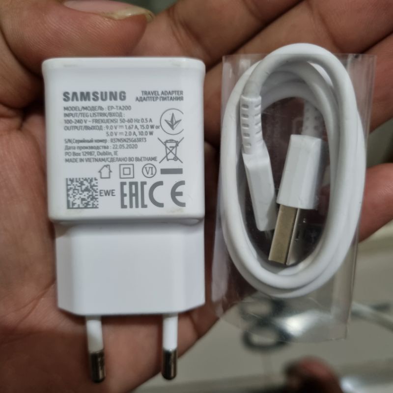 charger samsung A03s A30 A31 A32 A32s 15watt copotan ori bawaan hp Real original 1000%