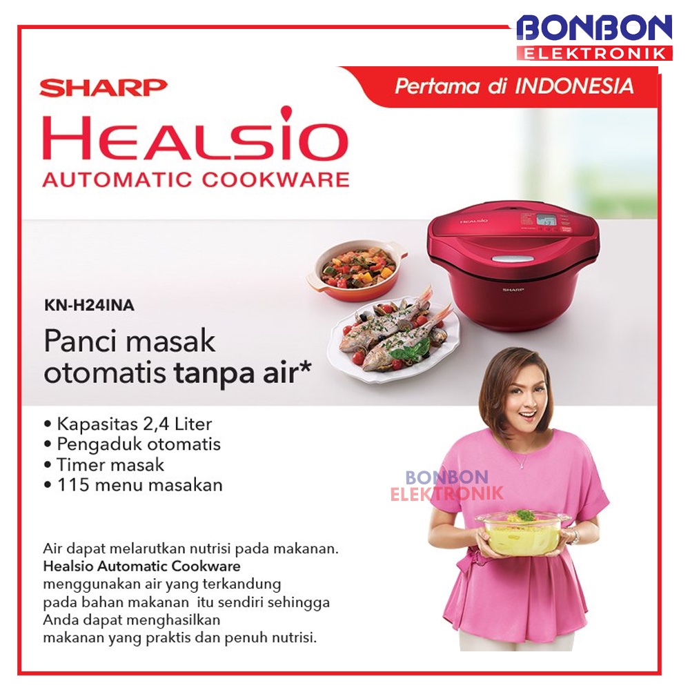 Sharp Healsio Automatic Cookware KN-H24INA Hotcook