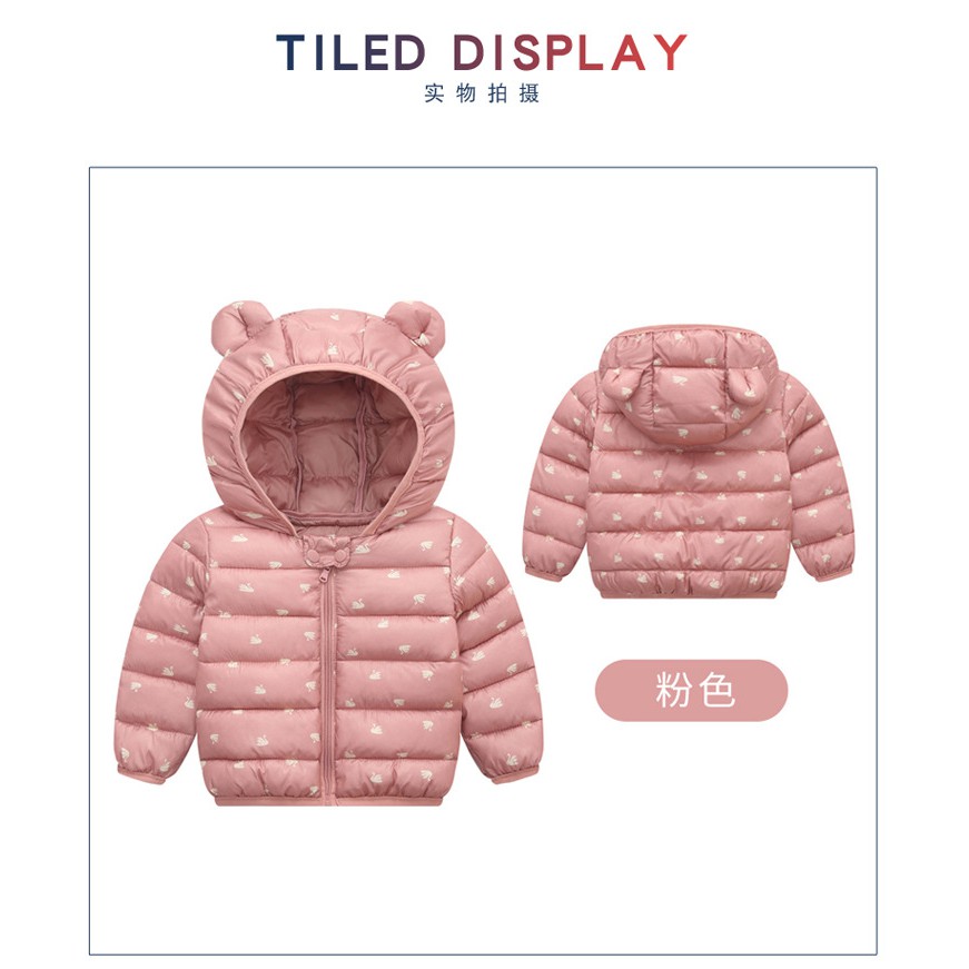 acadia.kids [COD] Jaket Anak Laki Perempuan KIDDO Mantel Hangat Hoodie Lengan Panjang Berbagai Warna Import terbaru terlaris termurah bestseller bestselling winter dingin tebal gunung murah reseller dropshipper dropship-PINK