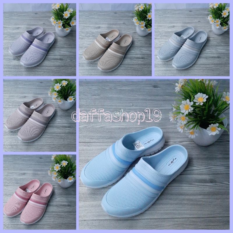 Sepatu Karet Wanita Att NSWL 491Uk 37-40/SEPATU SANDAL KARET ATT NSWL 491/ SENDAL WANITA SELOP BAIM