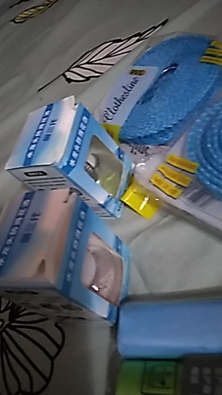 Tali Jemuran 5 M Ada Lubang Gantungan Baju - Super Praktis