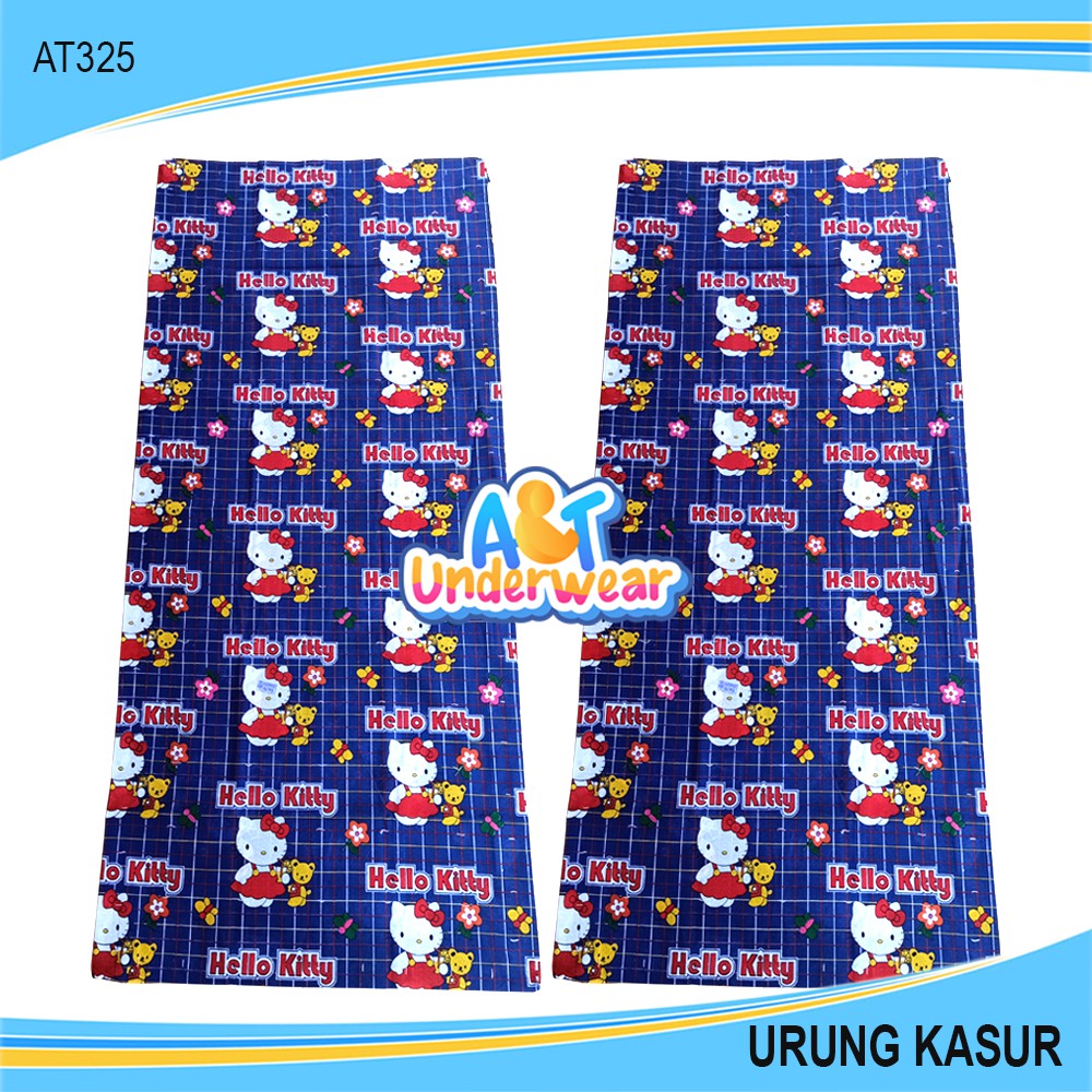 AT325-Urung Kasur Kapuk Motif Hello Kity/Kulit Kasur/Kurung Kasur