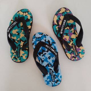  SANDAL  JEPIT  SWALLOW  ARMY KIDS ANAK  ORIGINAL UKURAN 7 5 