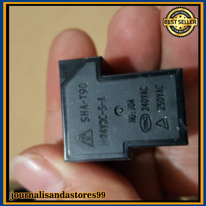 RELAI RELAY SHA 24V DC 30A SPAREPART MESIN LAS INVERTER Lakoni rhino