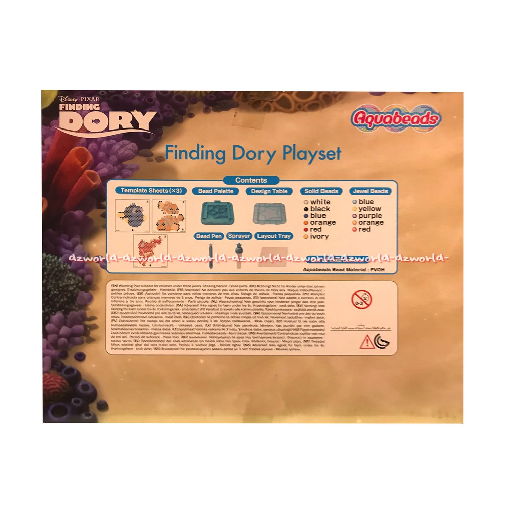 Aquabeads Fisney Finding Dory Playset Mainan Anak Mainan Edukasi Dan Melatih Kreatifitas