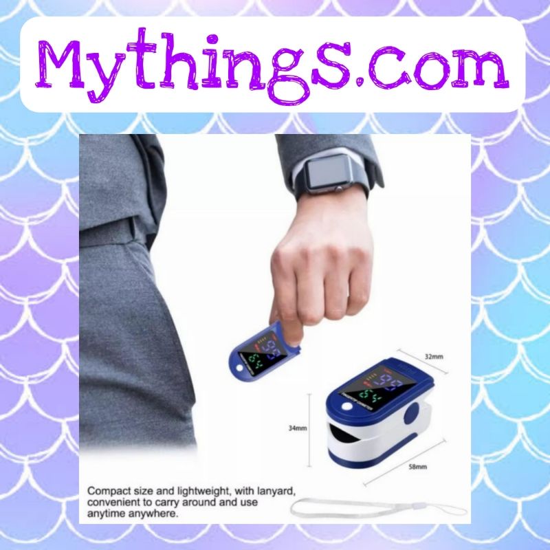 Fingertrip Pulse Oxymeter Oximeter SP02 Alat Ukur Kadar Oksigen BEST SELLER ORIGINAL