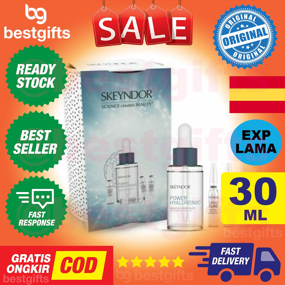 SKEYNDOR POWER HYALURONIC MOISTURISING MOISTURIZING BOOSTER PELEMBAB WAJAH SEMUA JENIS KULIT 30 ML