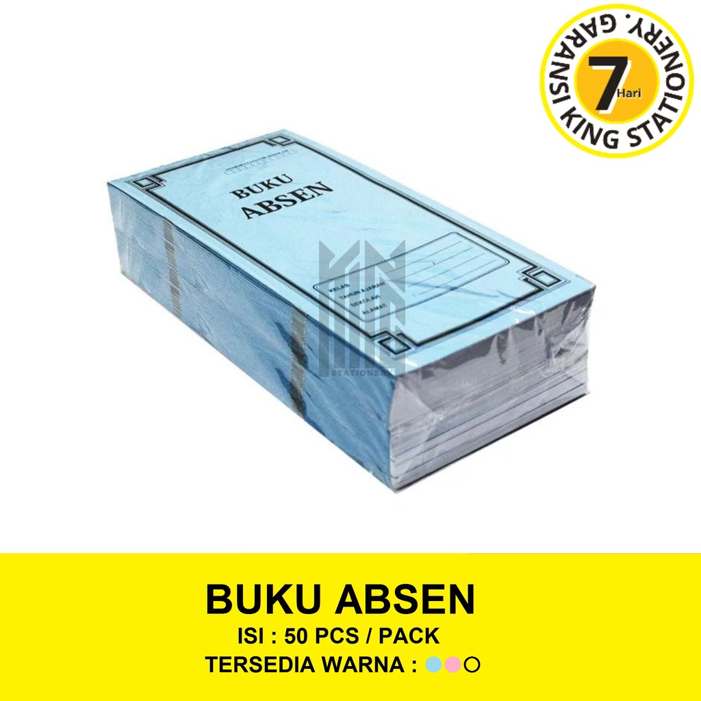 

BUKU ABSEN / BUKU DAFTAR HADIR