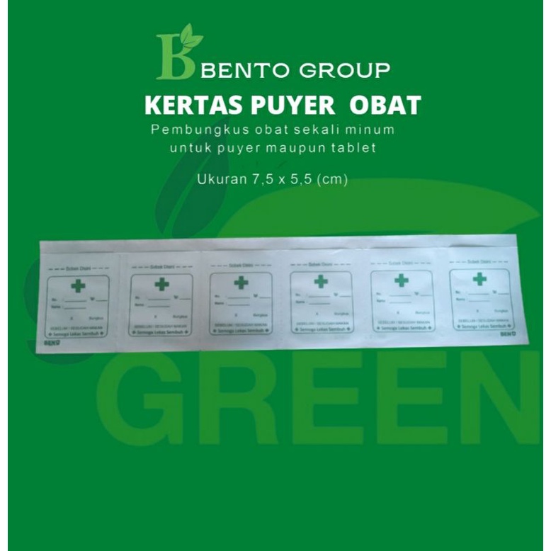 Kertas Puyer Logo Umum New Etiket