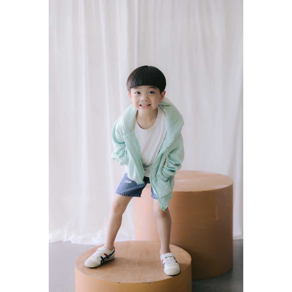 HOODIE GOODIE Kids Zipper Mint