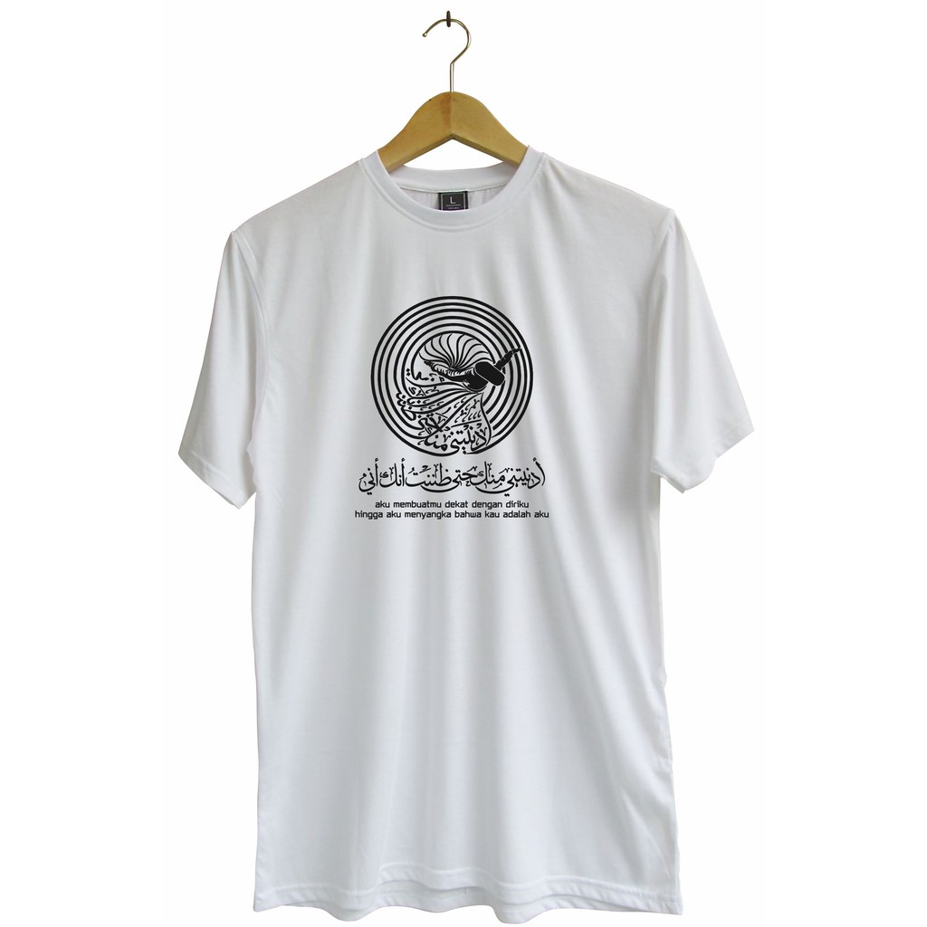 Kaos Dakwah /sufistik 1 /Kaos Islami /Kaos Muslim /Kaos Sufi /Kaos distro