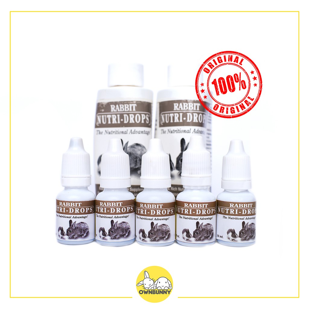 VITAMIN KELINCI / NUTRI DROPS SUPLEMENT KELINCI 10 ml