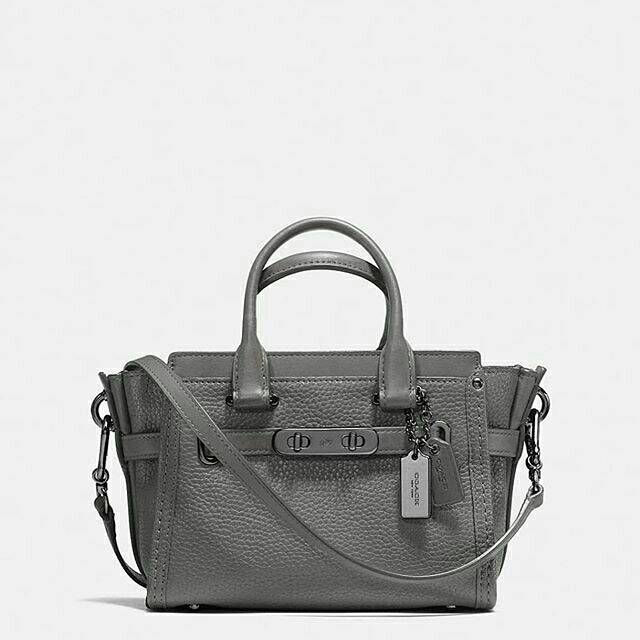 Tas Coach Swager 20 Silver Original