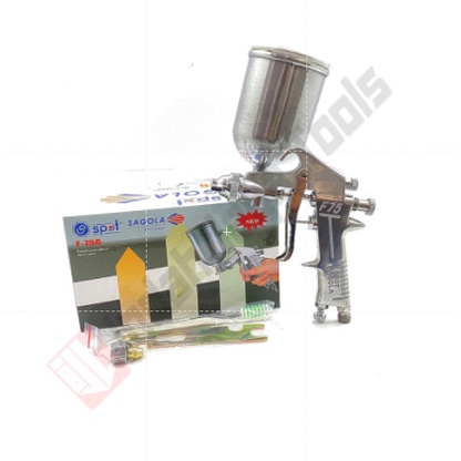 Spray Gun SAGOLAA Tabung Atas F-75 / F75 400mL