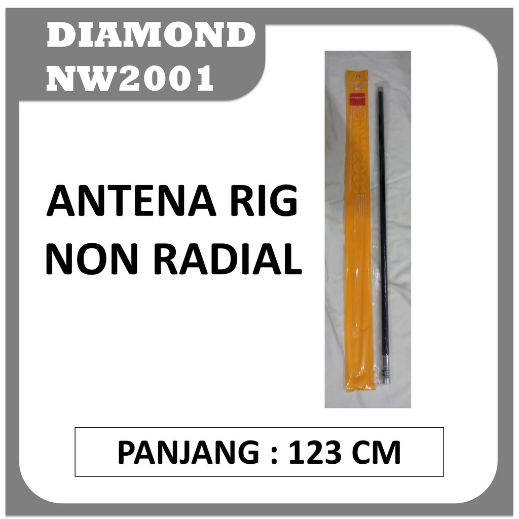 PROMO Antena Mobil Diamond Non Radial NW2001, Antenna Mobil Jeep Anten Hartop NW 2001 VHF UHF Dualband BERGARANSI MURAH TERLARIS TERMURAH TERBARU O5L5