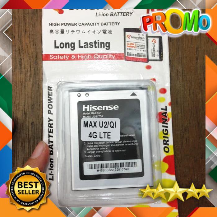 BATERAI SMARTFREN ANDROMAX E2 PLUS MODEL LI38170A 1700MAH ORIGINAL NEW