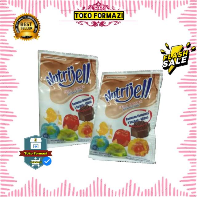 

[Promo] Nutrijell Coklat | Jelly Chocolate 1 pcs @10 gram