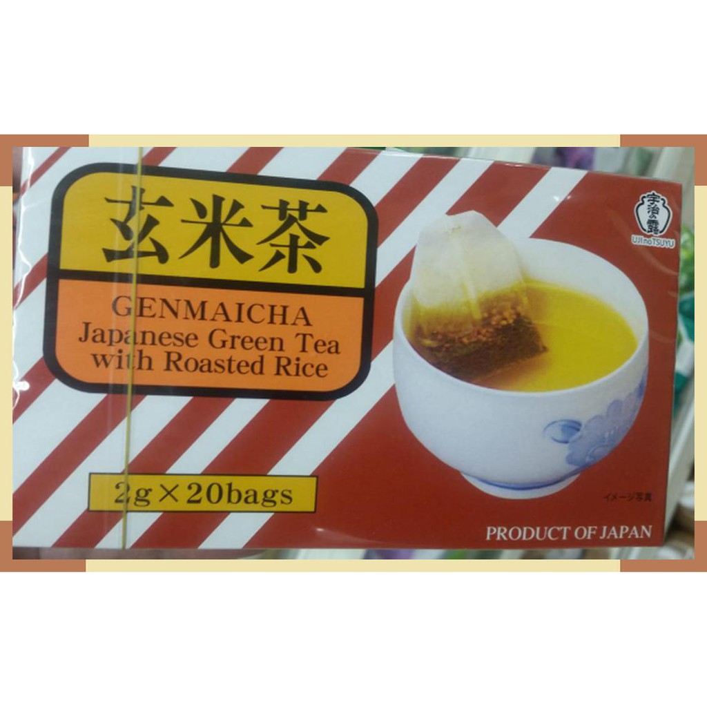 

Ujinotsuyu | genmaicha bon cup | tea bag | 50 gram | product of japan