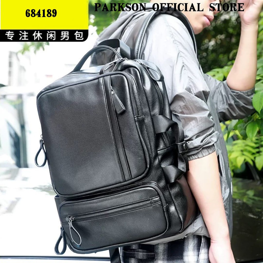 Tas Pria Waterproof Keren bisa Unisex Tas Laptop Tas murah Tas Punggung Import 61681