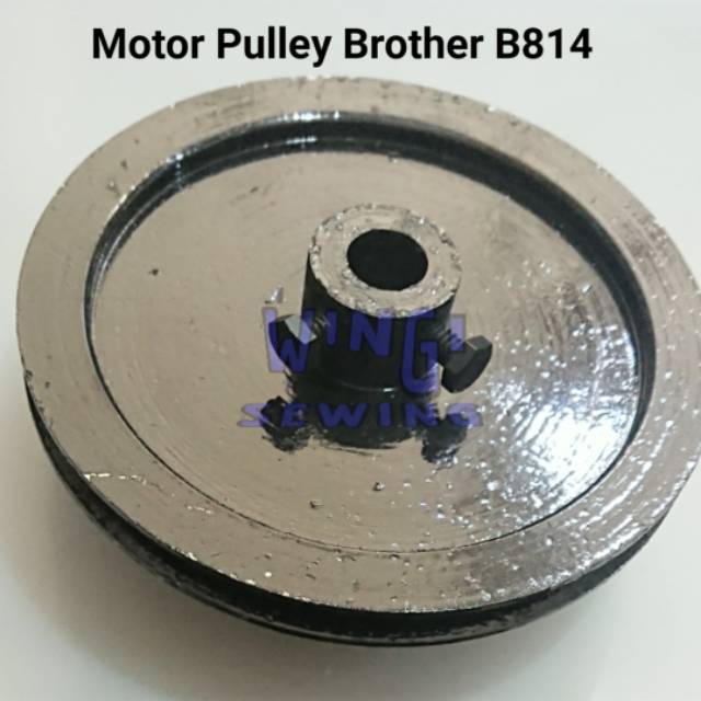 BROTHER B814 Pulley Poly Poli Dynamo Mesin Lubang Kancing