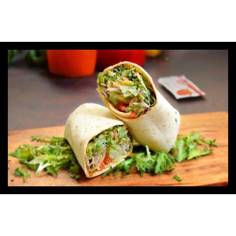 

White Flour Tortilla Frozen (Kulit Kebab),20Cm, Sehat,Bebas Pengawet!