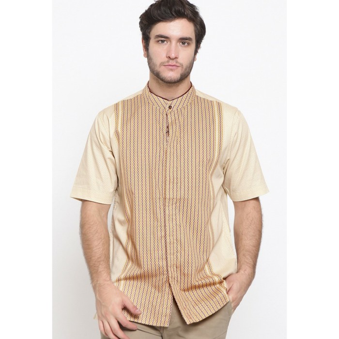 POLICE DENIM - BAJU KOKO PRIA ORIGINAL - 3B19F Koko Short Sleeve Shirt