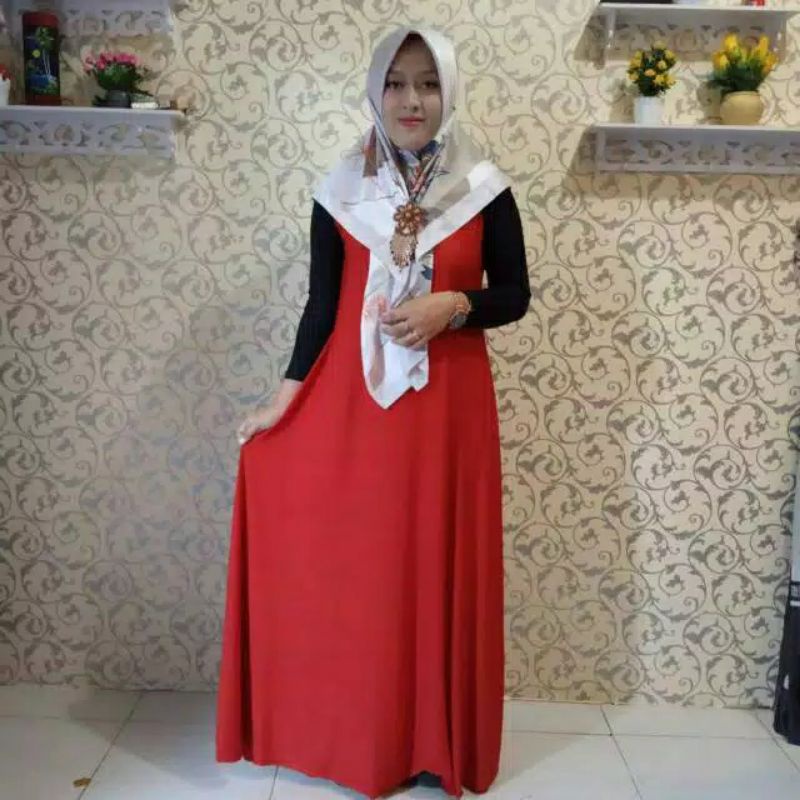 gamis kutung super  jumbo lingkar dada 140 cm, Panjang 140 cm