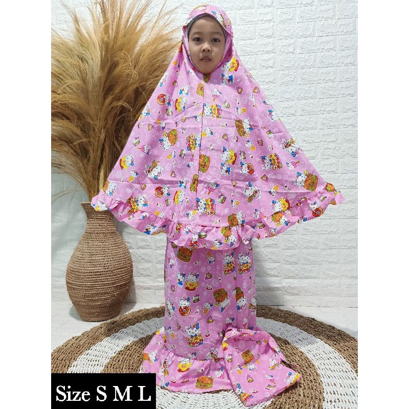 MUKENA ANAK KARAKTER MURAH MOTIF TERBARU BEST SELLER