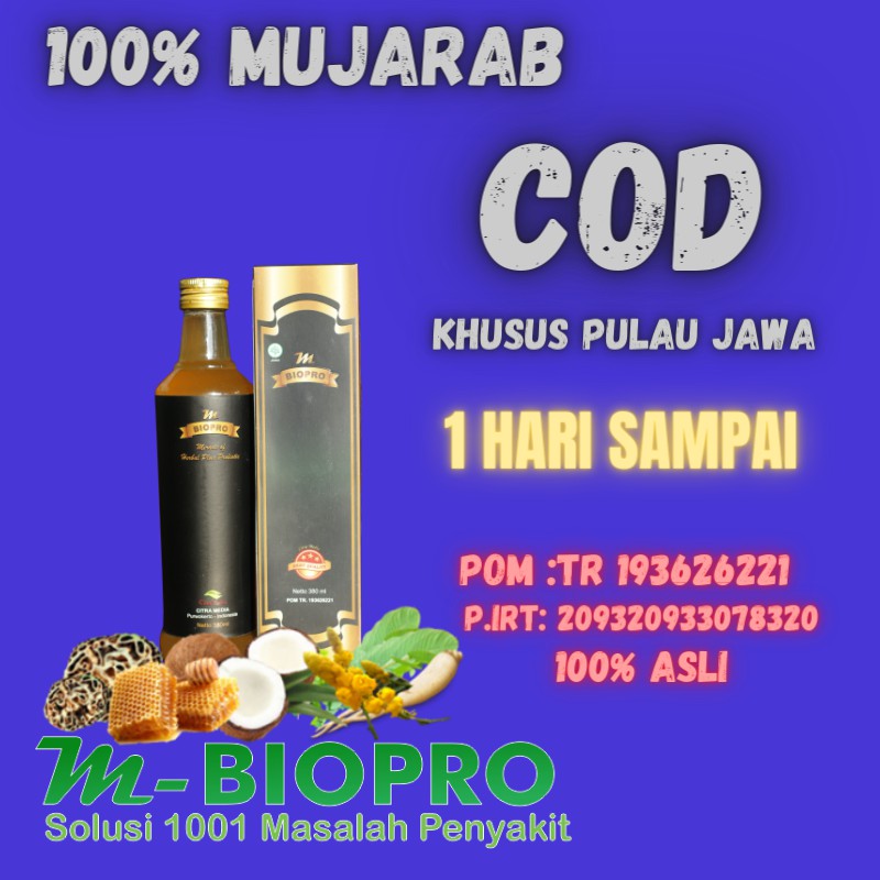 Mbiopro M Biopro M Bio Pro Original Herbal Asli Obat Ginjal Kanker Miom Keputihan Kolesterol Herbal