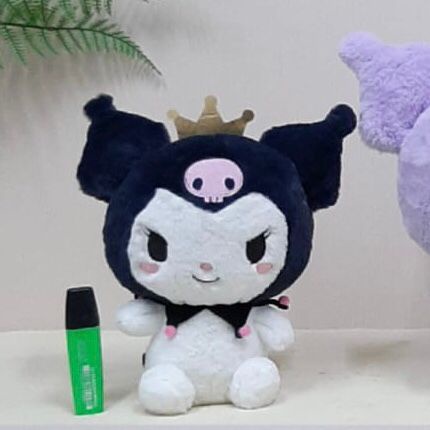 Boneka Kuromi Mahkota Kelinci Rabbit Animal Kartun My Melody Karakter