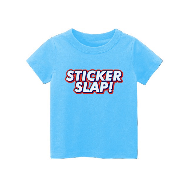 Kaos anak STICKER SLAP kaos anak untuk usia 1-8 tahun