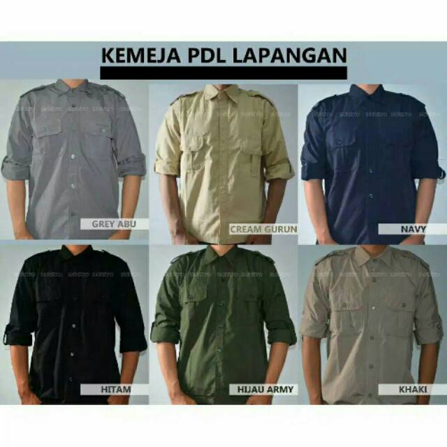 kemeja PDL lapangan