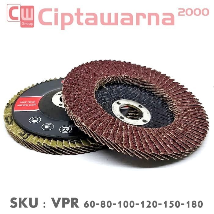 AMPLAS FLAP DISC amplas susun / tumpuk 40 60 80 120 100 150 180 Murah