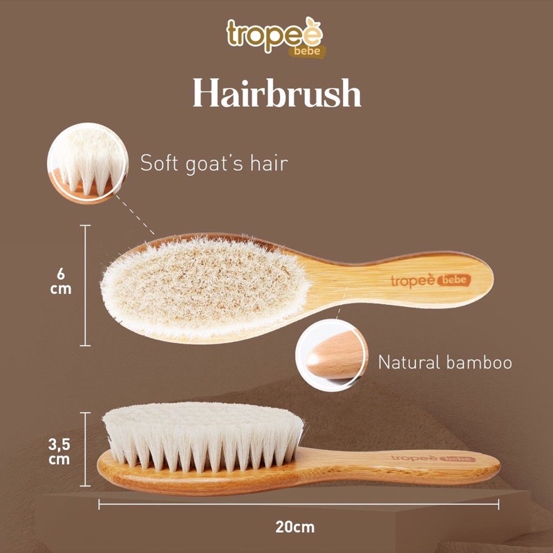 Tropee Bebe - Sisir Bamboo