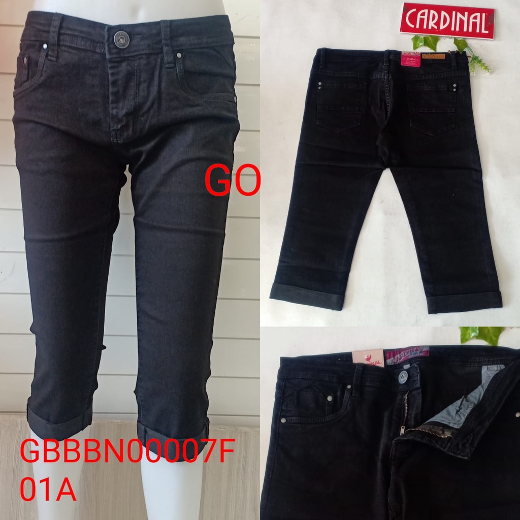 BB CARDINAL DB CELANA BAHAN 7/8 Cewek Celana Cewek Polos