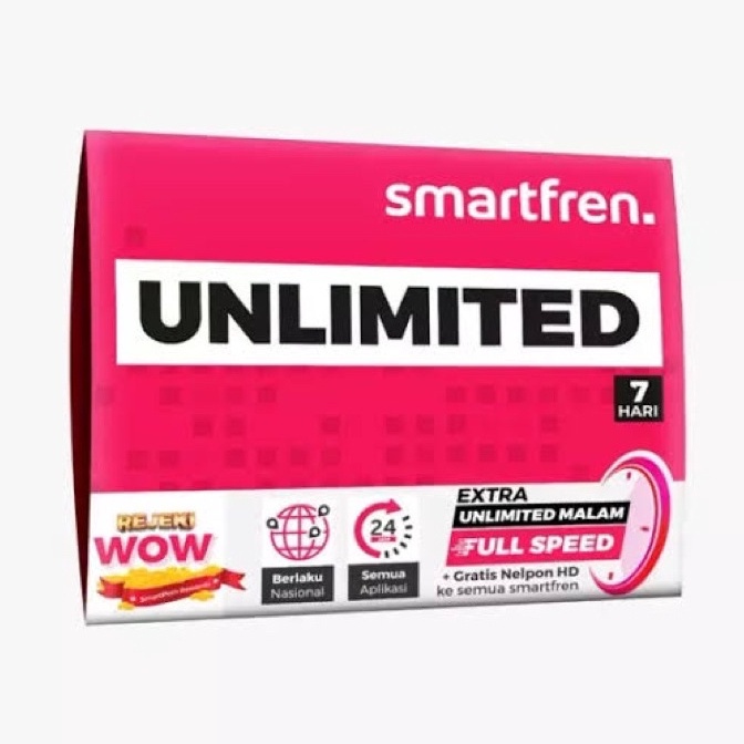 Perdana Smartfren Unlimited 1GB 7Hari