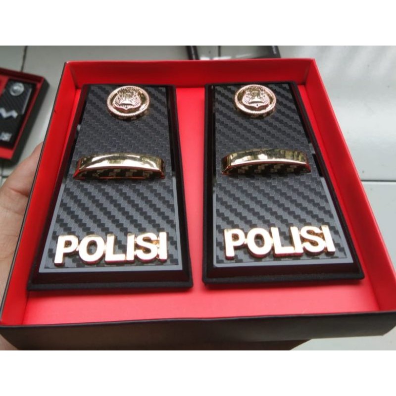 

pangkat pdh ipda full akrilik karbon